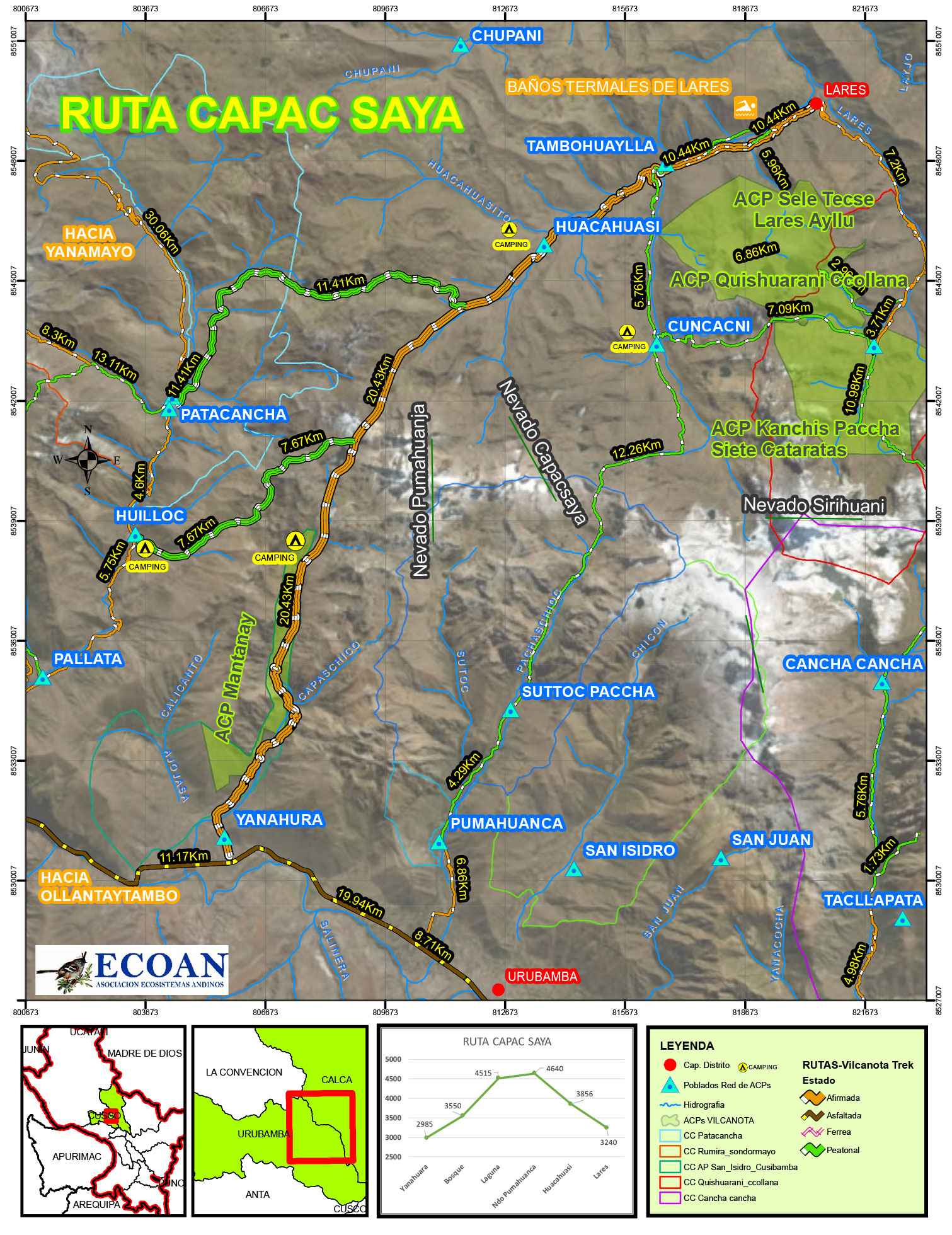 Ruta Capacsaya Vilcanota Trek