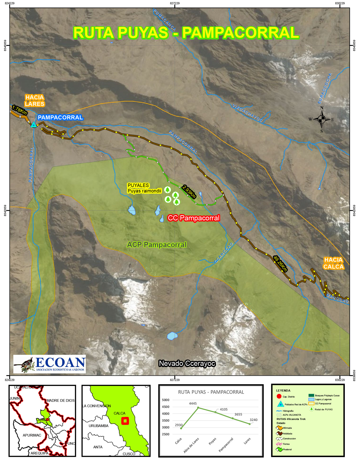 Ruta de la Puya Raimondi Vilcanota Trek