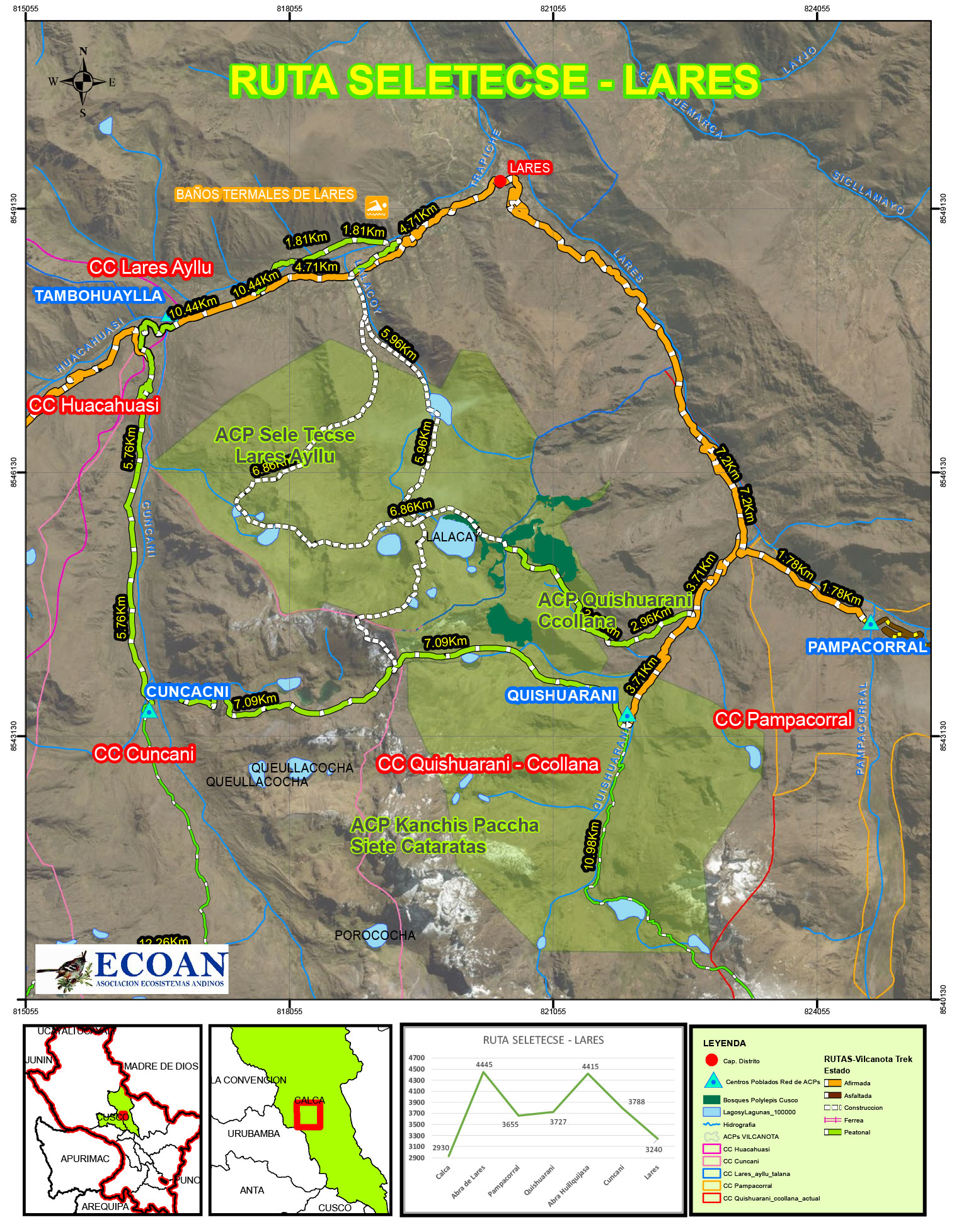 Ruta Seletecse Vilcanota Trek